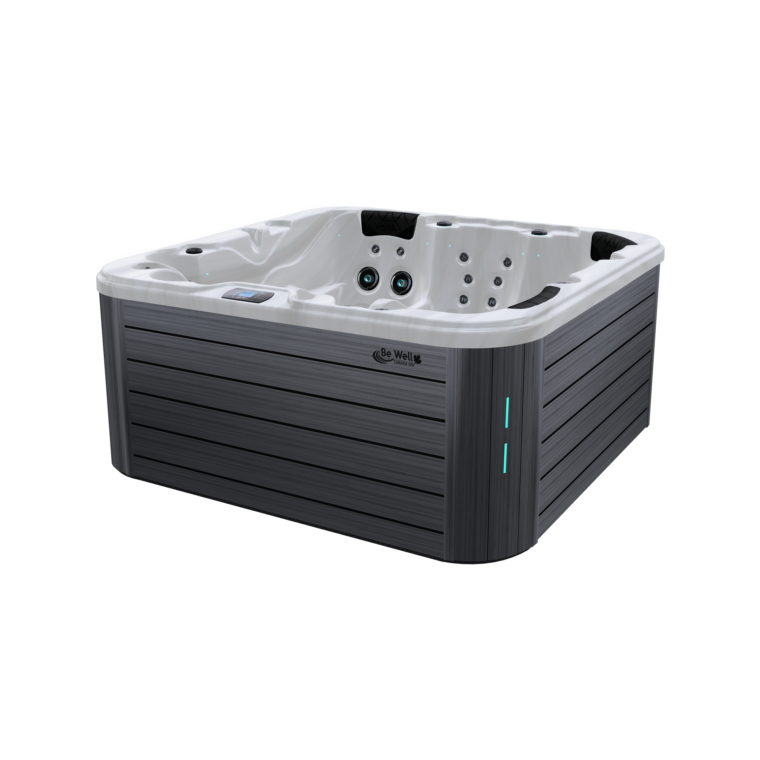 Spa Canadien 5 places compact – 67 jets, 2 pompe : Modèle O567C – Lille