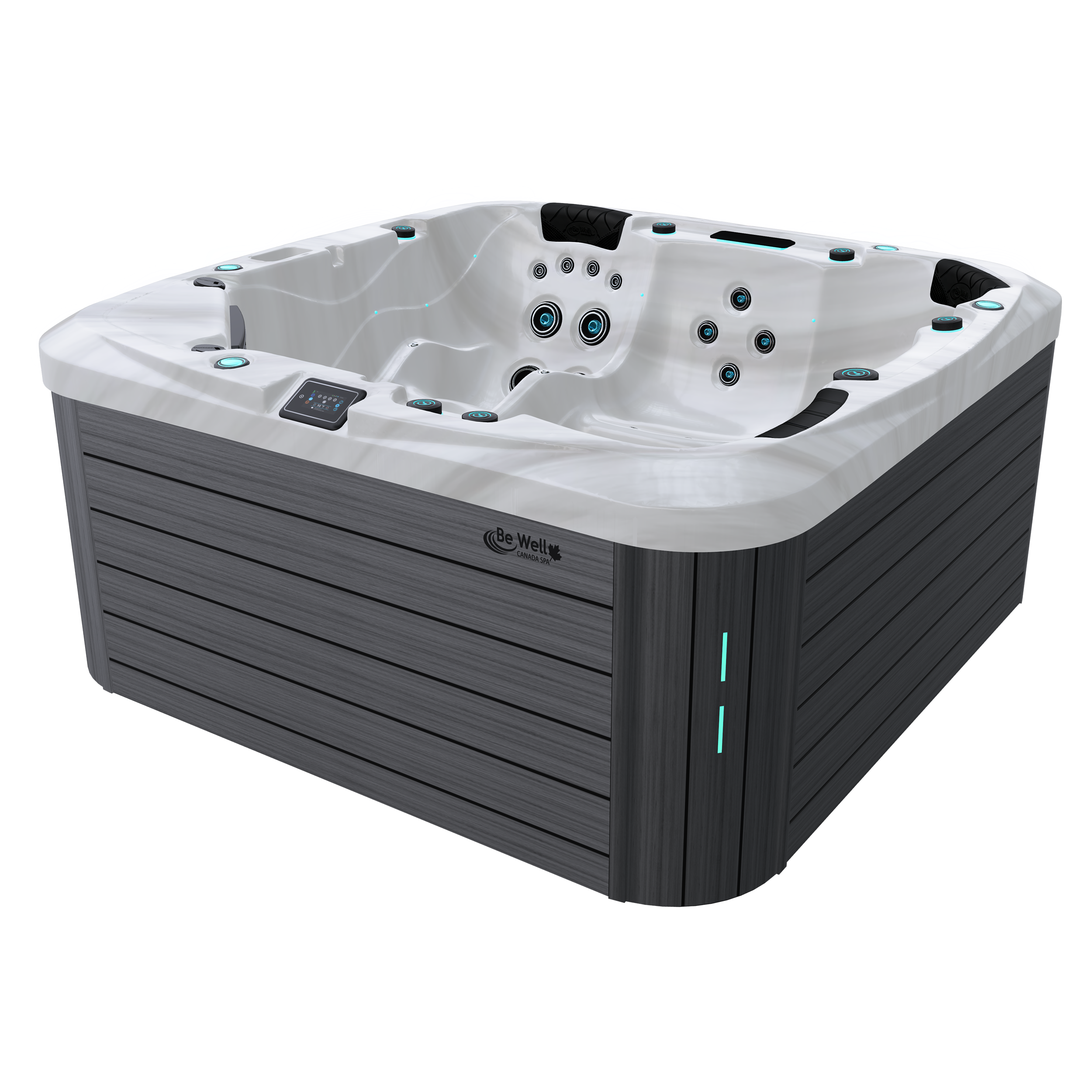 Spa Canadien 5 places compact – 84 jets, 3 pompes : Modèle O584 – Lille