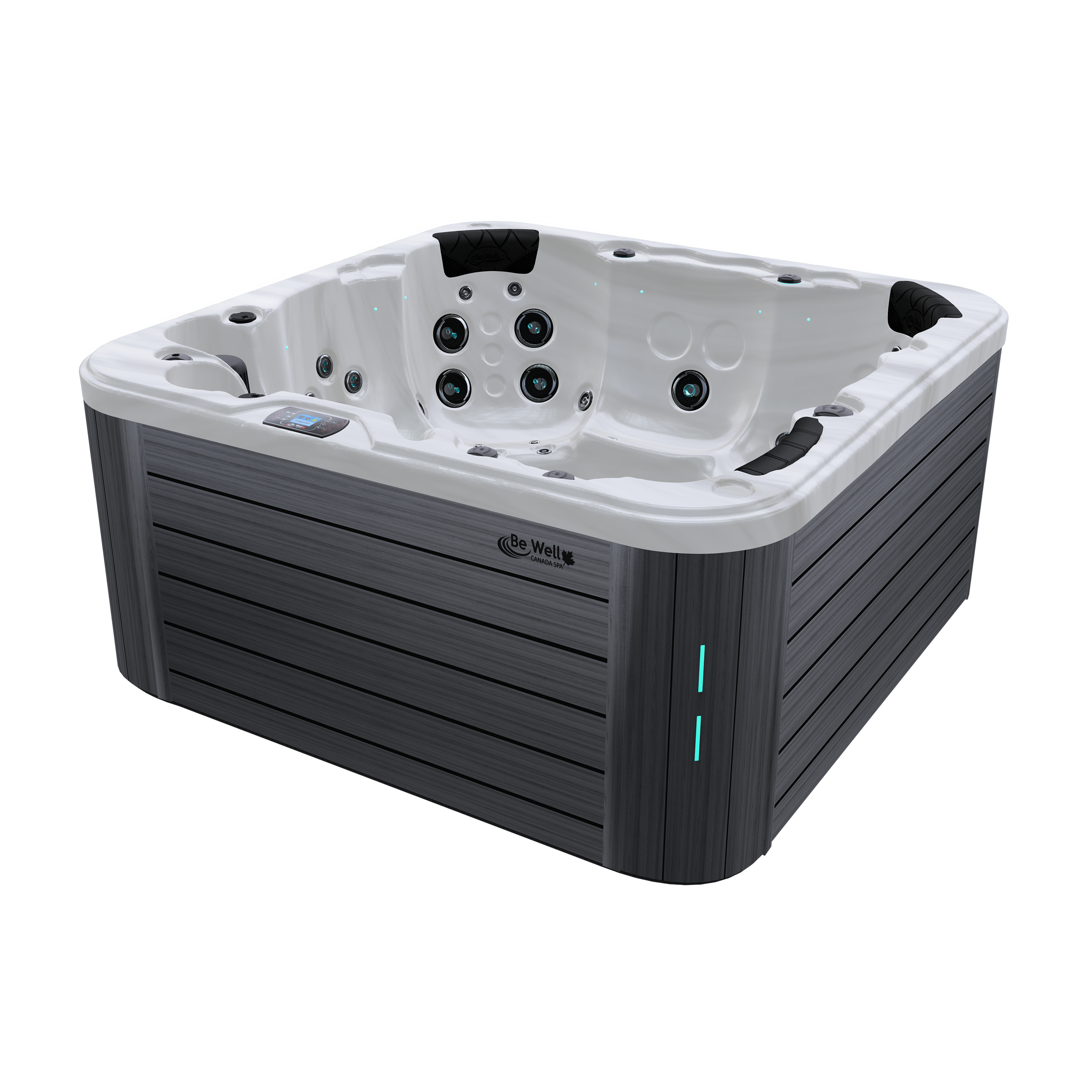 Spa canadien 6 places - 65 jets, 2 pompes : Modèle O665 - Lille