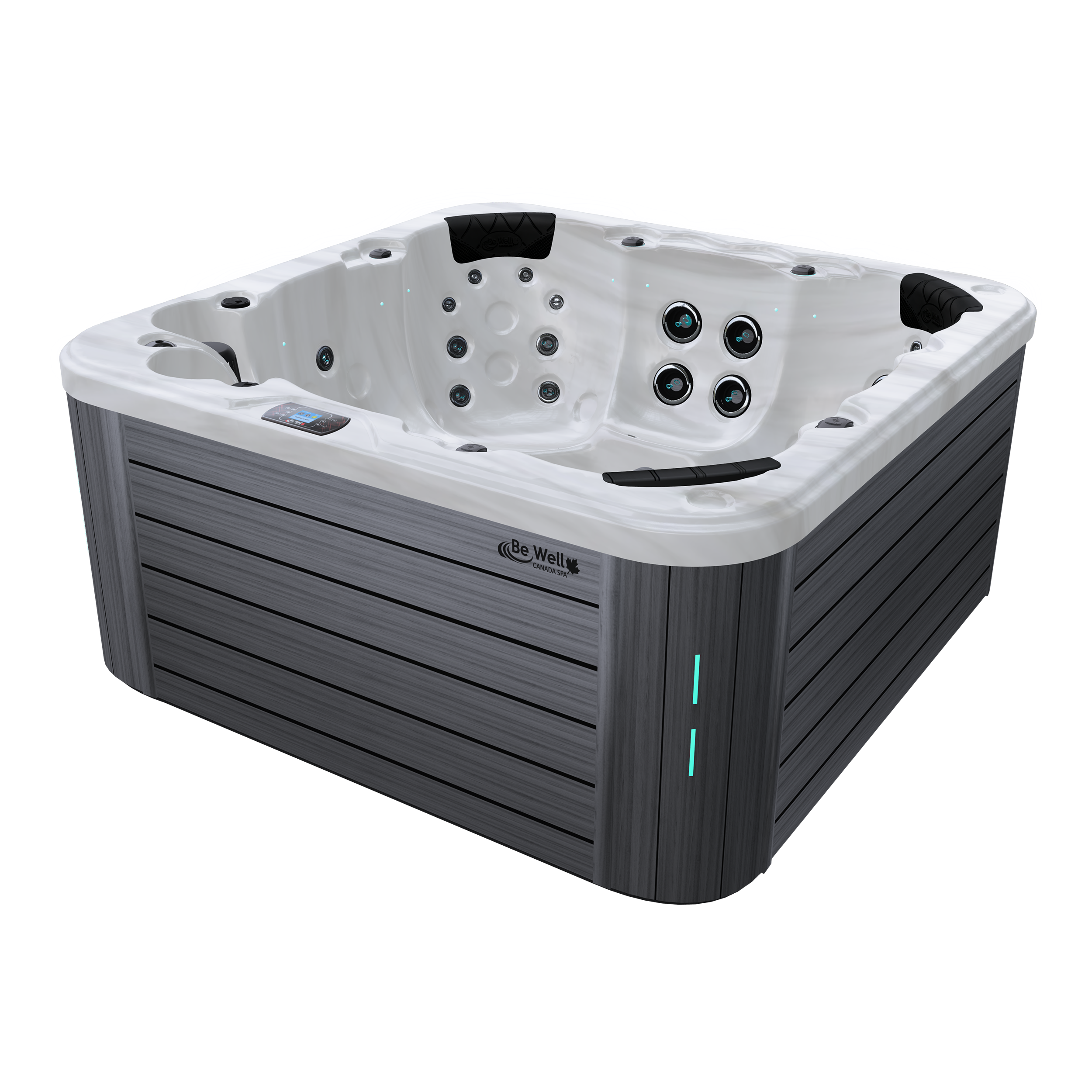 Spa canadien 7 places – 65 jets, 2 pompes – Modèle O765 – Lille