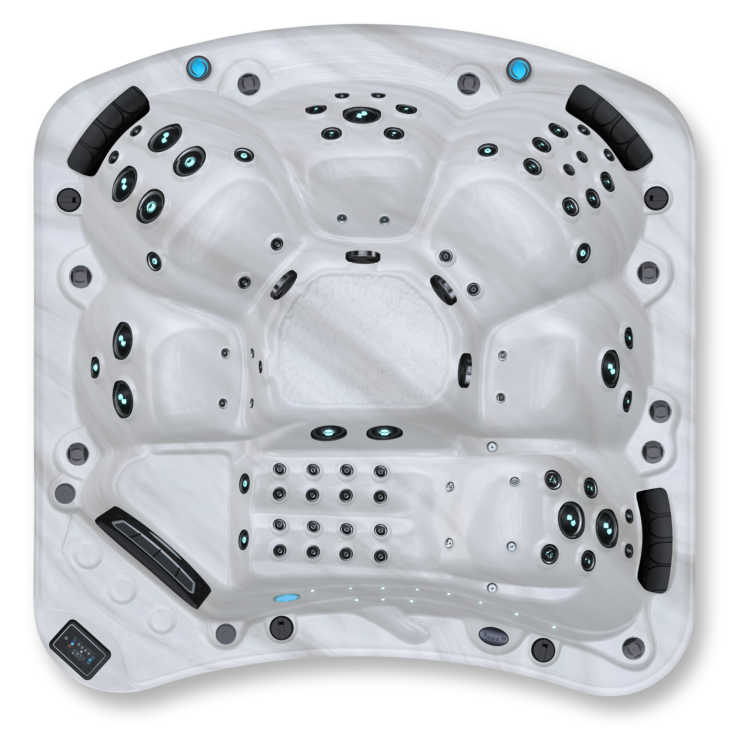 Spa Canadien Haut de gamme 6 places – 80 jets : Modèle E680 Executive