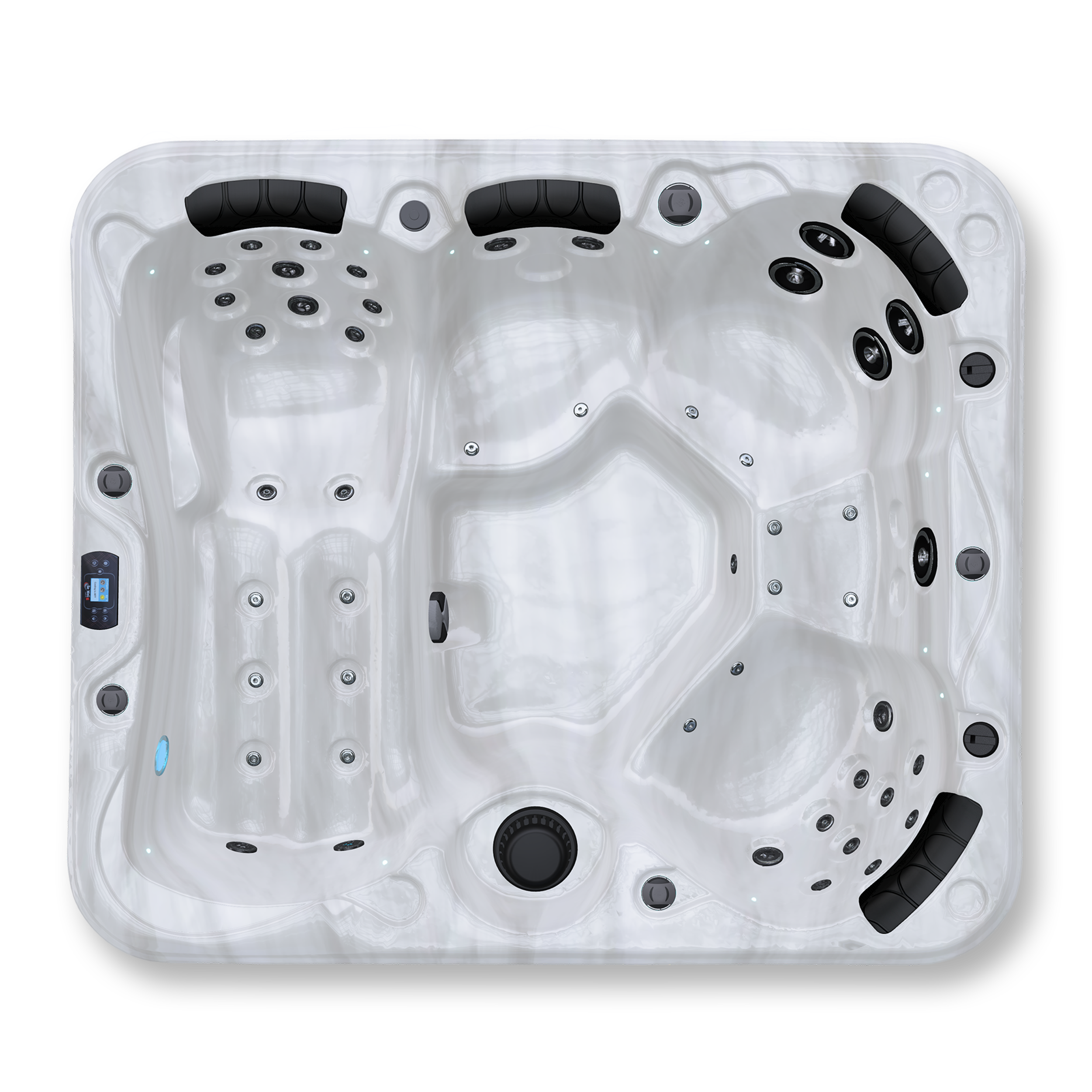 Spa Canadien 4 places 47 jets, 1 pompe : Modèle O447 - Lille