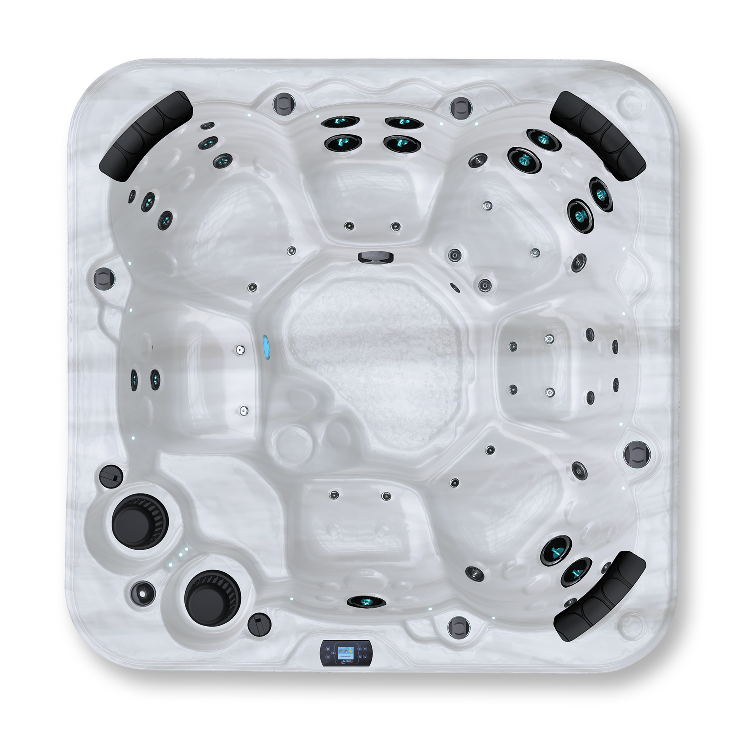 Spa canadien 7 places - 47 jets, 1 pompe - Modèle O747 - Lille