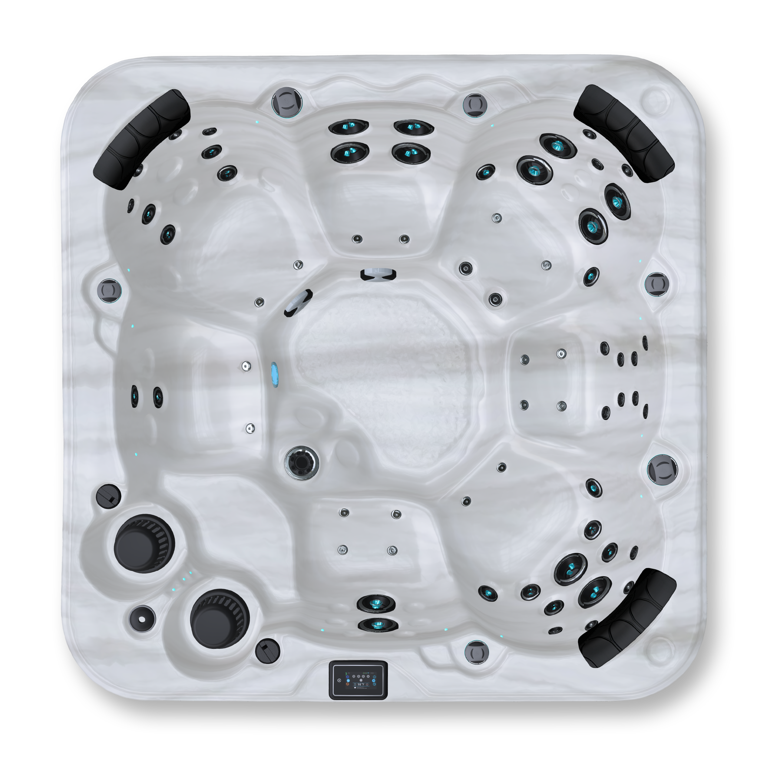 Spa canadien 7 places – 65 jets, 2 pompes – Modèle O765 – Lille