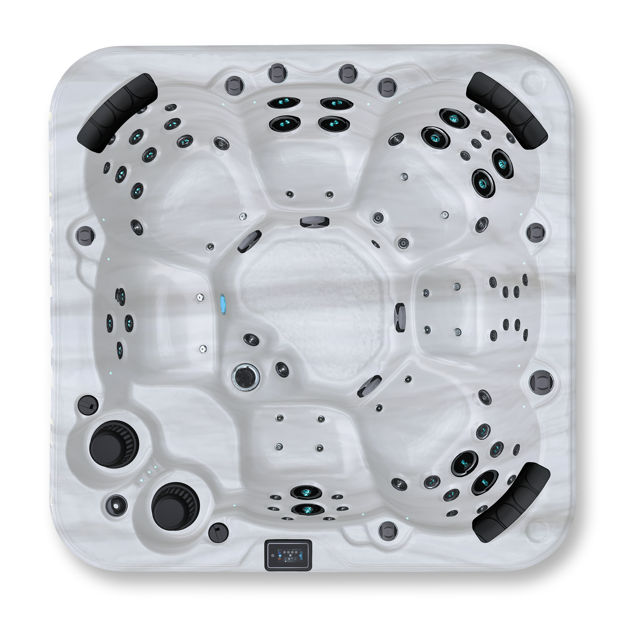 Spa canadien 7 places – 82 jets, 3 pompes : Modèle O782 – Lille