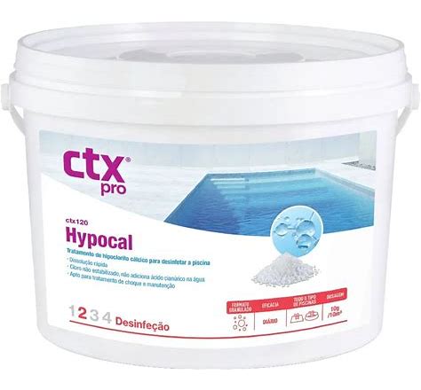 Hypochlorite de Calcium 5kg Hypocal CTX Pro