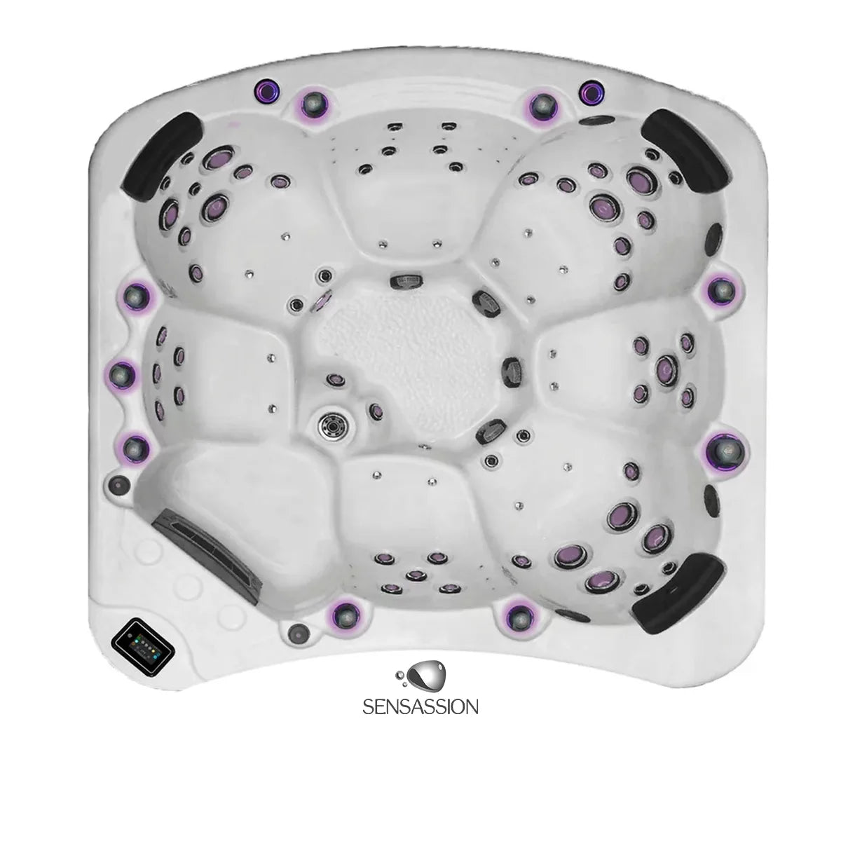 Spa Canadien Haut de gamme 7 places – 70 jets : Modèle E770 Executive