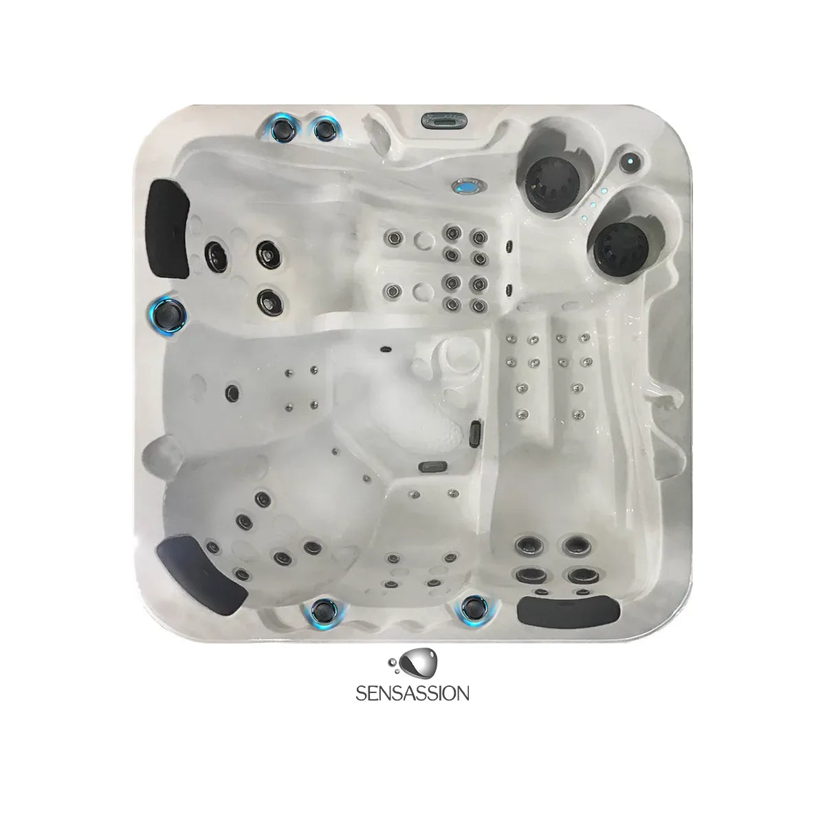 Spa Canadien 5 places compact  - 52 jets, 1 pompe : Modèle O552C - Lille