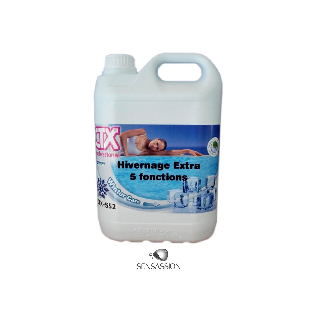 Produit d'hivernage piscine bidon de 5 litres