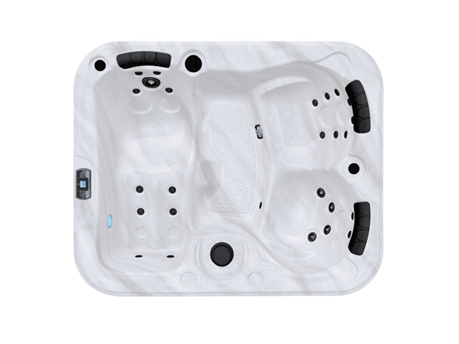 Spa Edmonton F325 - 3 places - 25 jets 35 multijets